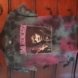 Jimi Hendrix Tye Die Graphic Tee sz Small